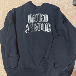Under Armour Men's Navy Crewneck Sweater
